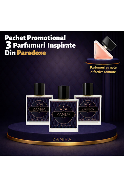 Zanira Promotional Set of 3 Perfumes 153 – Inspired by Paradoxes