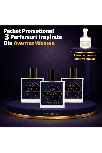 Zanira Set Promoțional 3 Parfumuri 131 – Inspirat din Aventus Women