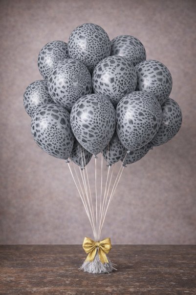 eğlencemarketi Safari Timsah Desenli Baskılı Balon 5 Adet