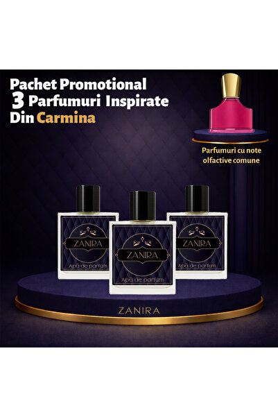Zanira Promotional Set of 3 Perfumes 139 – Inspired by Carmina