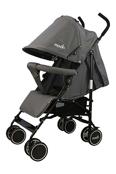 Moon عربة أطفال ستريك باللون الرمادي