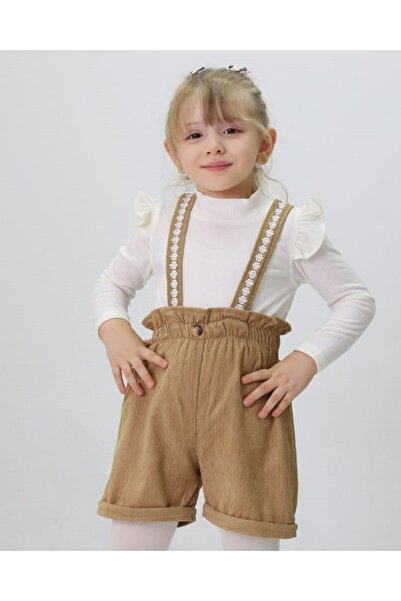 voyyo kids baby Fată de 2-3-4-5-6 ani, pantaloni scurți din catifea, rochie d...