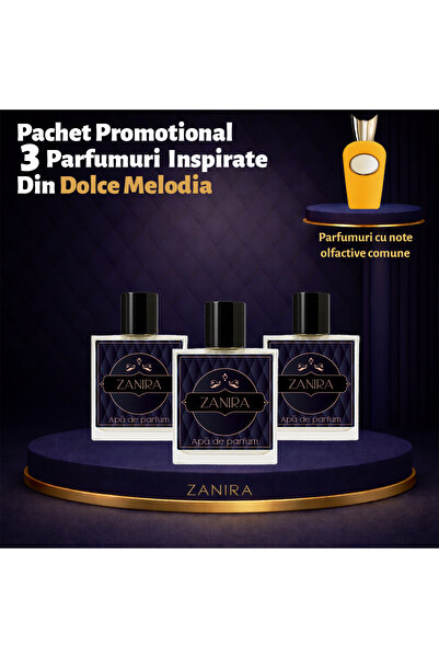 Zanira Set of 3 Perfumes 216 – Inspired by D0LCE Melodia