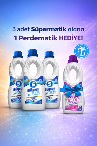 beliko global 3 ADET SÜPER MATİK + 1 ADET PERDE MATİK HEDİYE