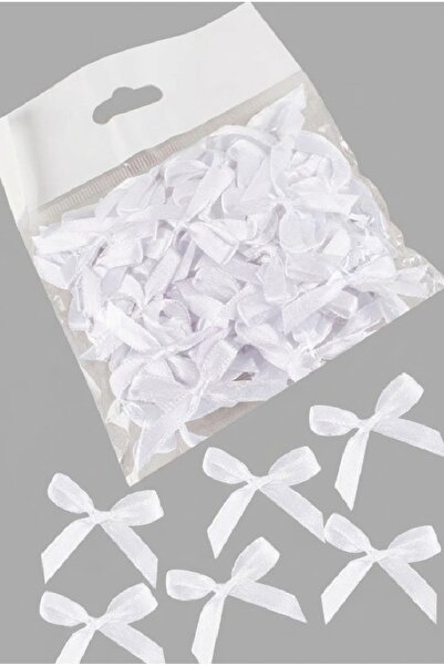 Massaltay شريط زخرفي بفيونكة حمراء 6 مم - 20 قطعة فيونكة صغيرة للزينة