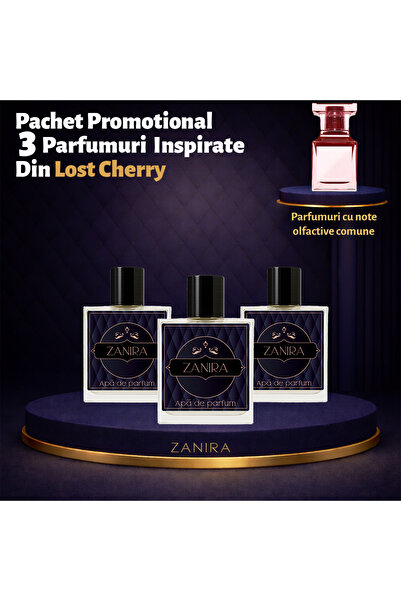Zanira Set Promoțional 3 Parfumuri 213 – Inspirat din Lost Cherry