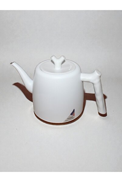 WDA Stainless Steel Tea & Coffee Kettle with Infuser – 2.0L, White