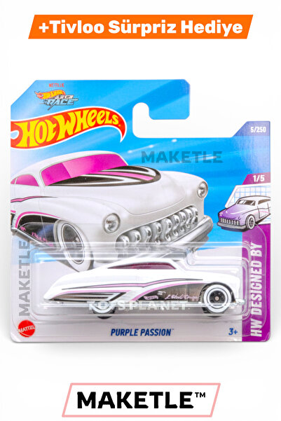 HOT WHEELS Purple Passion - HYX55 - Tivloo Sürpriz Hediyeli