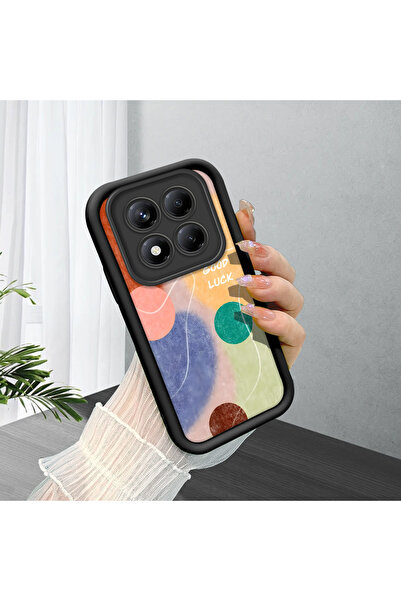 ucuc جراب هاتف شاومي ريدمي نوت 14 برو بلس+ 5G متوافق مع السيليكون الأسود المر...