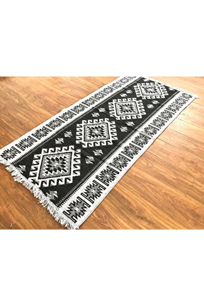 Casa de vis Online Traditional style carpet, cotton with jute, Casa De Vis Online, gray, 100 x 300 CM