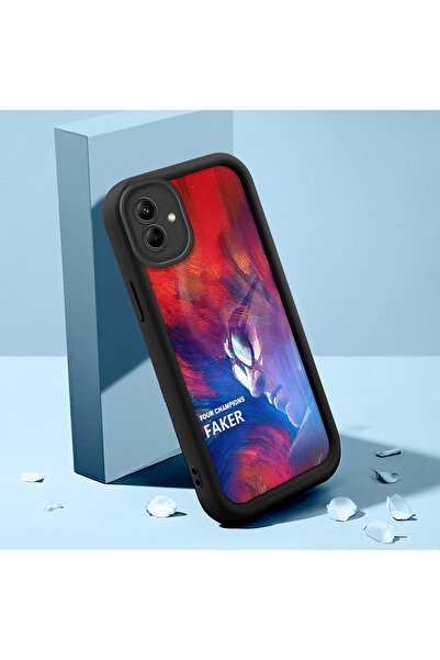 ucuc حافظة هاتف سامسونج جالاكسي A04 متوافقة مع السيليكون الأسود المرن الممتص ...