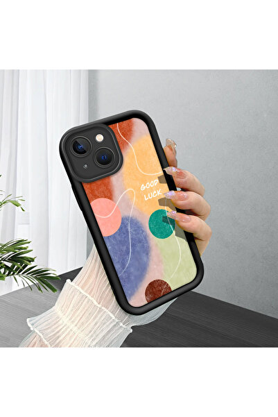 ucuc حافظة هاتف متوافقة مع iPhone 15 Plus، مصنوعة من السيليكون الأسود المرن ا...