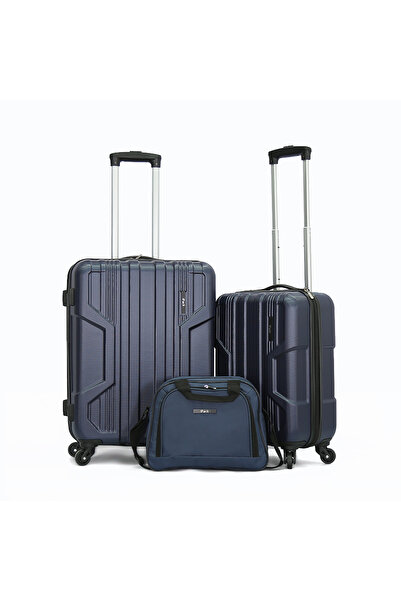 iPack Hard Shell Luggage Set (3 Pieces) – Spinner Wheels, Lightweight Travel Suitcase
