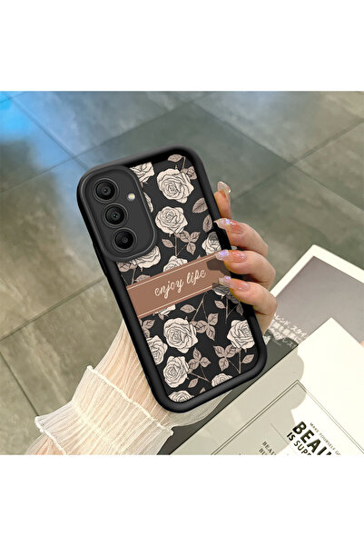 ucuc حافظة هاتف سامسونج جالاكسي A15 متوافقة مع السيليكون الأسود المرن الممتص ...