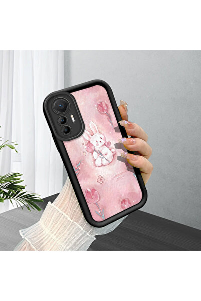 ucuc حافظة هاتف Xiaomi Mi 13 Lite متوافقة مع السيليكون الأسود المرن الممتص لل...