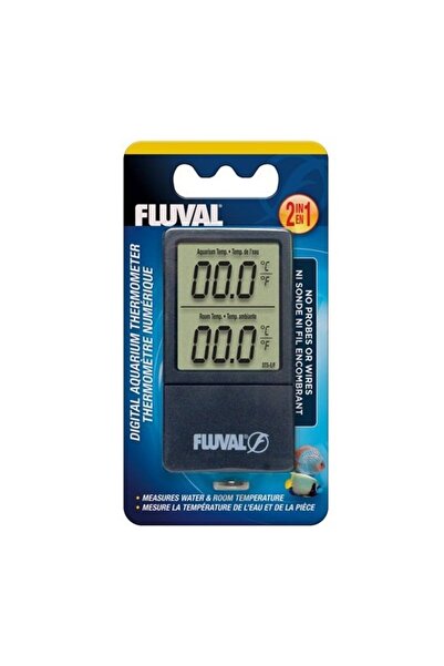 Fluval 2 Ekranlı Oda ve Akvaryum Termometresi