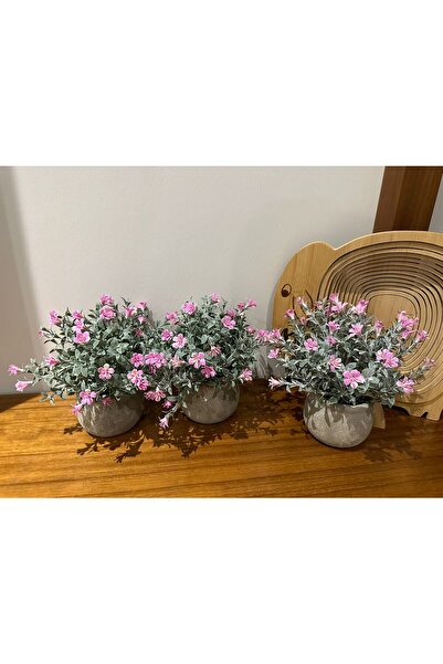 FB Cup أزرق بلون الكوبالت زهرة ربيعية وردية مزخرفة - 20 سم (زهرة صناعية 3 أزر...