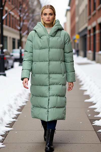 BENERLY Women's Hooded Long Sleeve Standard Fit Water Repellent Coat Function...