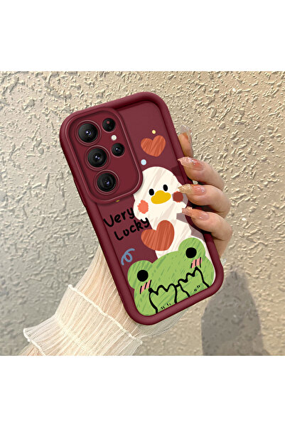 ucuc حافظة كرتونية متوافقة مع هاتف سامسونج جالاكسي S22 الترا من السيليكون الم...