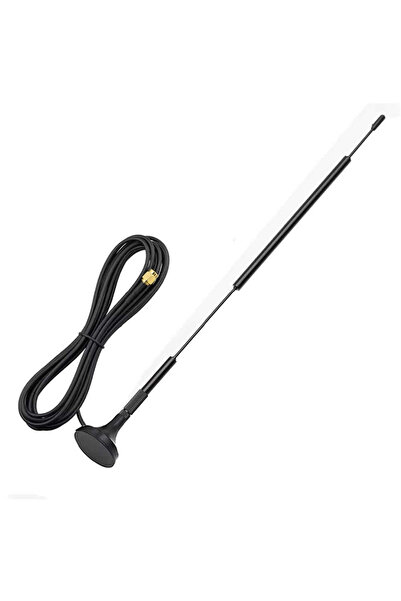 Alkatronik 868Mhz Dış Mekan Anten Sma Erkek 1 Metre Kablo 26cm 6dbi 50ohm Mık...