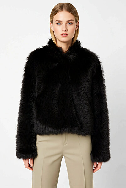 BENERLY Women's Hooded Low Arm Long Sleeve Oversized Mold Coats Functional Du...