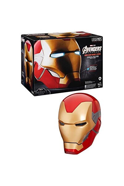 AyrStore Avengers Marvel Legends Serisi Iron Man Premium Elektronik Kask, Lig...