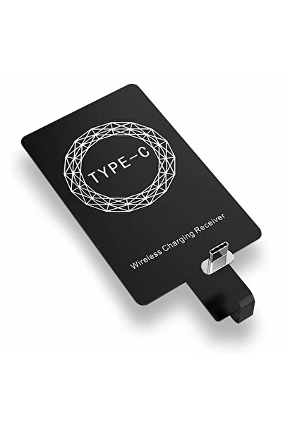 Alkatronik Kablosuz Şarj Alıcı 5V 0.8A Type C Qi Mobil Akıllı Telefon Oyuncak Pil Şarj Receiver