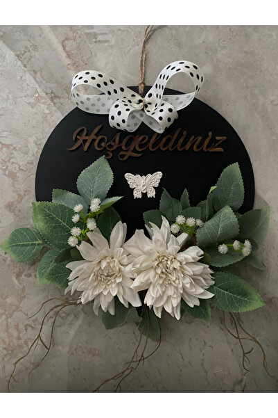 me too flower naturel decor kapı süsü ,kapı çelengi