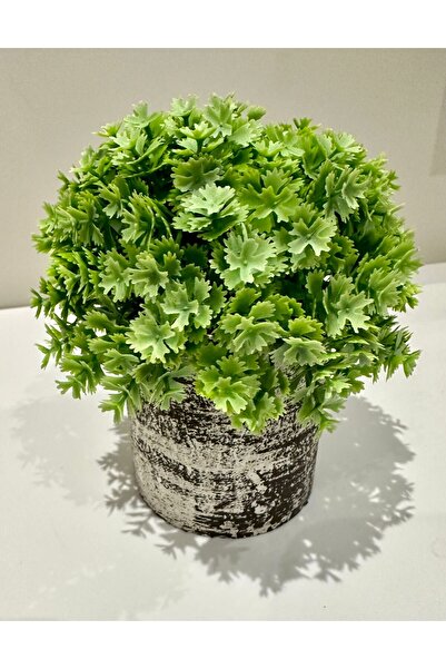 FB Cup نباتات اصطناعية فاخرة من نوع أنثراسايت أزرق بلون الكوبالت - 17 سم