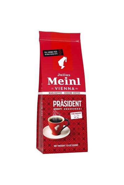 Genel Markalar Präsident Blend Öğütülmüş Filtre Kahve, Orta Kavrulmuş, Yumuşak İçim 220 g