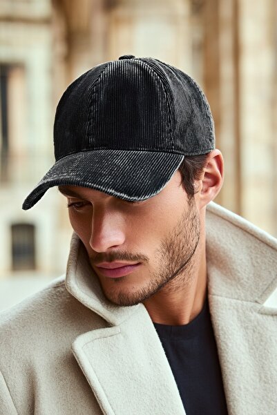 LAGRANZE Ανδρικό καπέλο Premium με βελούδινη υφή