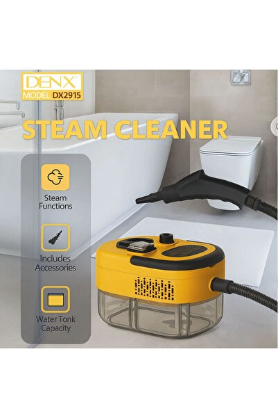 Denx 1500W Steam Cleaner for Deep Cleaning of Sofas and Upholstery