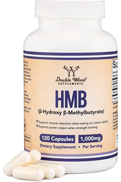 Double Wood Supplements مكمل غذائي HMB، تم اختباره من قبل طرف ثالث، غير معدل ...