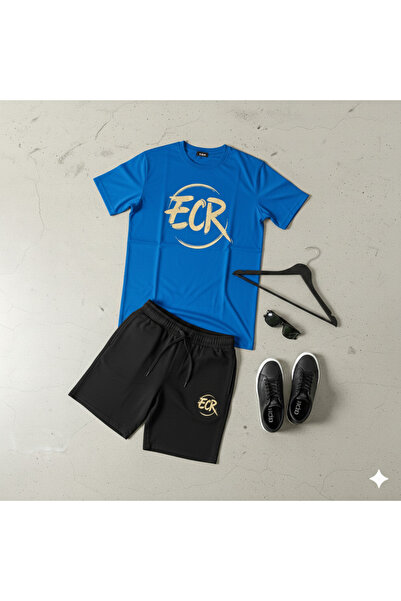 ECR MODA ΣΕΤ ΣΟΡΤΣ ΚΑΙ ΜΠΛΟΥΖΑΚΙ ΜΕ ΚΙΤΡΙΝΟ ΤΥΠΩΜΑ