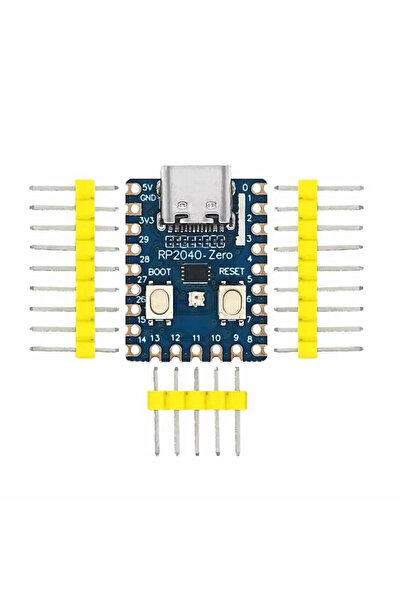 Genel Markalar Raspberry Pi Zero RP2040 (Lehimsiz) Dual Core 133Mhz 2Mb Modül...