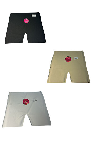 QULAT 3 Pack Laser Cut High Waist Shorts Boxer