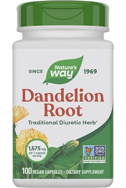 Nature's Way Dandelion Root, Traditional Herb, Vegan Dandelion Root Capsules,...