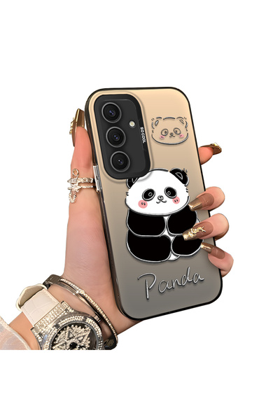 ucuc غطاء سيليكون متوافق مع هاتف سامسونج جالاكسي S24 بلس بنمط الباندا اللطيف ...