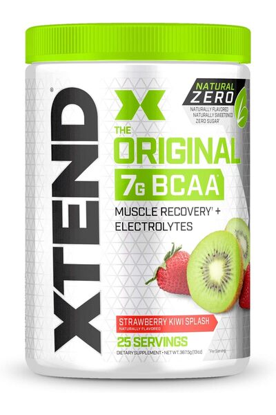 Scivation Xtend Natural Zero BCAA Powder Strawberry Kiwi Splash