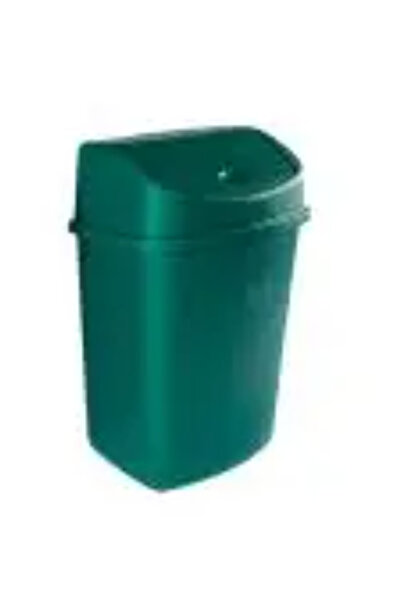 sterk 55L waste bin, plastic, with lid,