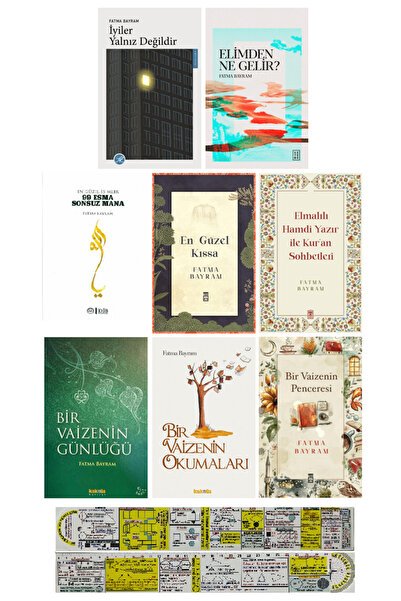 Timaş Yayınları Fatma Bayram 8 Kitap Sey/İyiler Yalnız Değildir-Elimden Ne Ge...