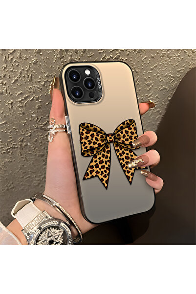 ucuc حافظة متينة متوافقة مع آيفون 14 برو مصنوعة من السيليكون مع تصميم الفهد و...