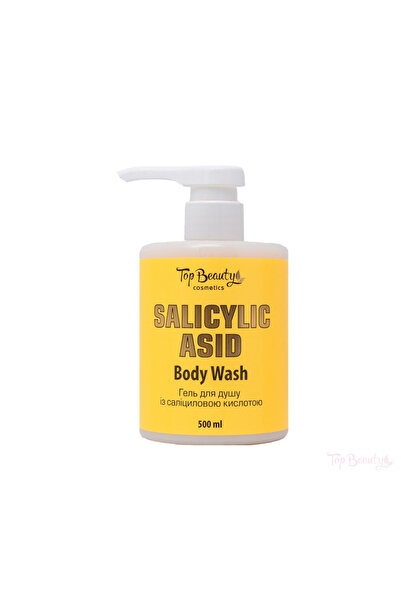 Top beauty Gel de duș cu acid salicilic, 500 ml
