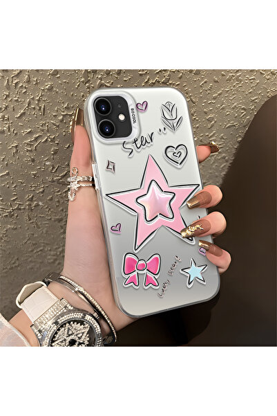 ucuc حافظة مضادة للسقوط من السيليكون المتوافقة مع هاتف iPhone 11، باللون الوردي