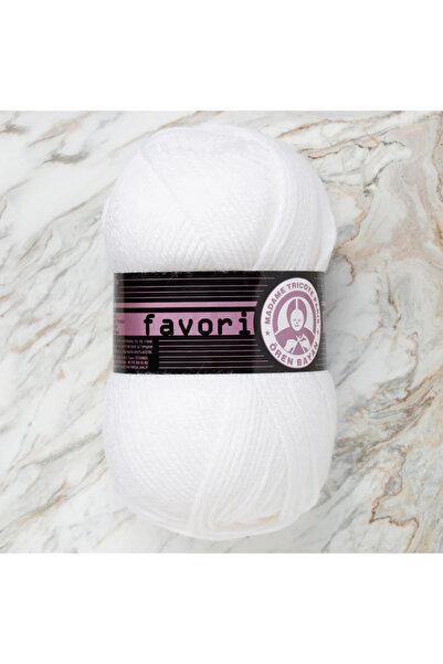 Ören Bayan Favori El Örgü İpi 100gr - [100] - Tüylenmeyen Klasik Akrilik İp