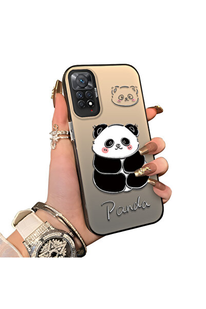 ucuc غطاء سيليكون متوافق مع هاتف Xiaomi Redmi Note 11 Pro 4G، غطاء سيليكون بن...