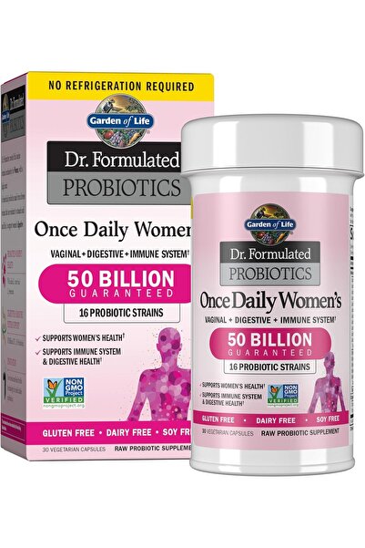 GARDEN OF LIFE Once Daily Dr. Formulated Probiotics for Women 50 Billion CFU