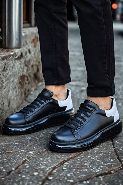 DERİJE Men's Black/White Sports Shoes Mn295