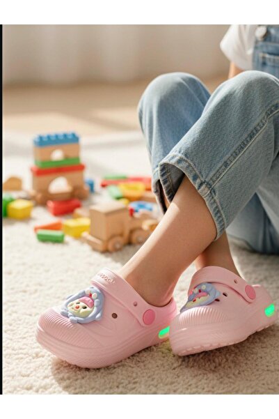 mustey Lighted Children's Nursery Street School Home Slippers