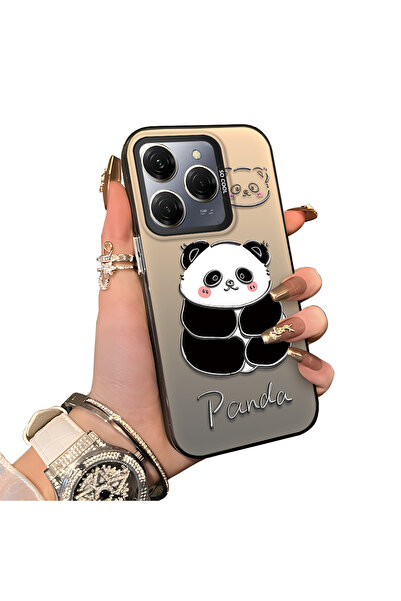 ucuc غطاء سيليكون متوافق مع هاتف Tecno Spark 20 Pro بنمط الباندا اللطيف، حافظ...